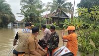 4 Desa di Gunung Megang Terendam Luapan Sungai Lematang, Tim Gabungan Sisir Lokasi Banjir