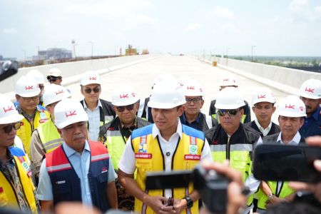 Menko AHY Targetkan Tol Kapalbetung dan Jembatan Musi V Beroperasi Fungsional H-10 Lebaran