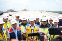 Menko AHY Targetkan Tol Kapalbetung dan Jembatan Musi V Beroperasi Fungsional H-10 Lebaran