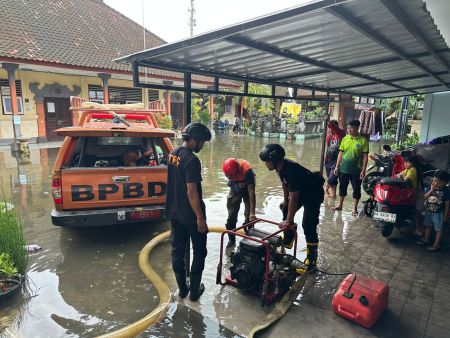 Update Banjir Bali: Tiga Wilayah Terdampak Mulai Surut, Petugas Masih Siaga