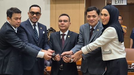 Ahmad Sahroni Gantikan Rusdi Masse sebagai Wakil Ketua Komisi III DPR