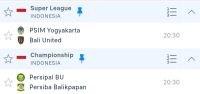 Duel Panas Super League dan Championship Indonesia Siap Tersaji Malam Ini