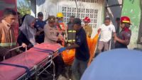 Dua Rumah Kontrakan di Tebingtinggi Terbakar, Seorang Lansia Tewas Terjebak Api