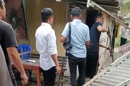 Polres Binjai Bongkar dan Musnahkan Barak Narkoba di Binjai Barat, Satu Pria Diamankan