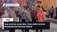 Tinjau Klenteng Jelang Imlek, Polda Sumsel Pastikan Pengamanan dan Perayaan Kondusif