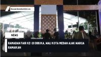 Ramadan Fair ke-20 Dibuka, Wali Kota Medan Ajak Warga Ramaikan