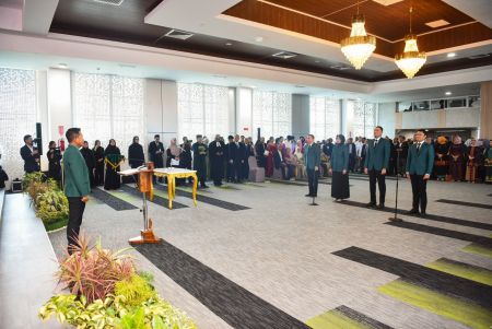 Rektor USU Lantik Wakil Rektor & Sekretaris Universitas, Ingatkan Pentingnya Kerja Keras dan Integritas