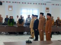 Bupati Saipullah Lantik Afrizal Nasution Jadi Pj Sekda Madina, Gantikan Sahnan Pasaribu