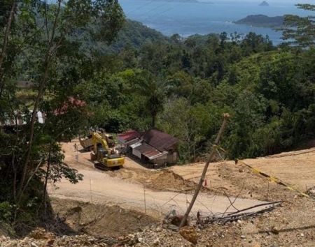 Ditarget Usai Lebaran, PT HK Kebut Perbaikan Jalan Amblas di Jalur Jalinsum Taput - Tapteng
