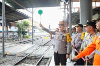 Wakapolda Sumut Tinjau Stasiun Medan: Pastikan Mudik Lebaran 2026 Aman & Nyaman