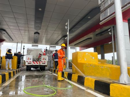 Jelang Mudik Lebaran 2026, Hamawas Lakukan Peningkatan Jalan Tol Kuala Tanjung-Tebing Tinggi-Parapat