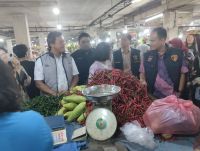 Satgas Pangan Poldasu Sidak Ke Pasar Petisah Medan, Harga Bapokting Cukup Terkendali