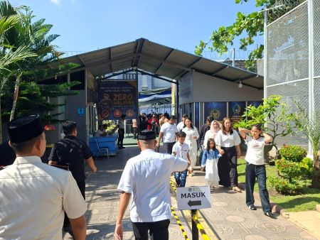 H+2 Lebaran, Lapas Kelas I Medan Dipenuhi Keluarga Warga Binaan yang Berkunjung