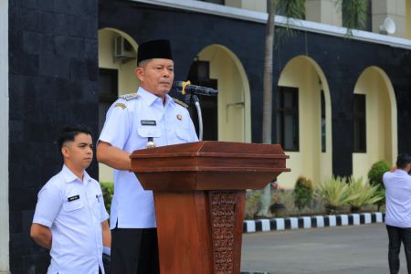 Apel Perdana Pasca-Lebaran, Bupati Pasaman Instruksikan OPD Berinovasi Dongkrak PAD