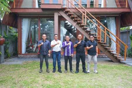 Wakil Wali Kota Medan Terima Kunjungan Danyon Parako 463 Pasgat