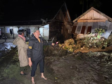 Banjir Bandang dan Longsor di Manduriang, Tujuh Rumah Rusak Berat dan Puluhan Warga Terdampak