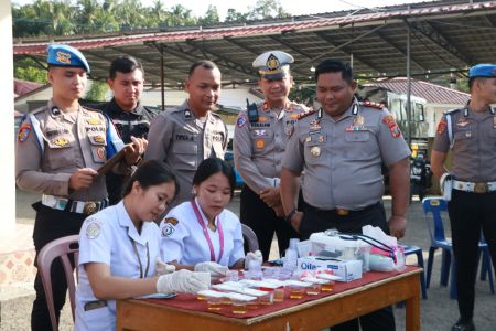 Tes Urine Mendadak di Polres Nias Selatan, 30 Personel Bersih dari Narkoba