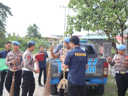 Sipropam Polres Nias Selatan Gelar Kurve di Gereja GKB Gosyen, Perkuat Toleransi dan Sinergi dengan Jemaat