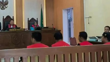 Empat Terdakwa Kasus Sabu 1 Kg di Binjai Divonis 12 Tahun Penjara, Dua di Antaranya Pecatan Polisi