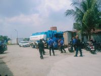 Modus Bengkel Mobil, Tim Gabungan Grebek Gudang BBM Ilegal di Marelan