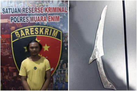 Rebutan Lapak Parkir, Pelaku Penusukan di Pasar Inpres Muara Enim Serahkan Diri