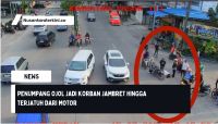 Penumpang Ojol jadi Korban Jambret dan Terjatuh dari Motor