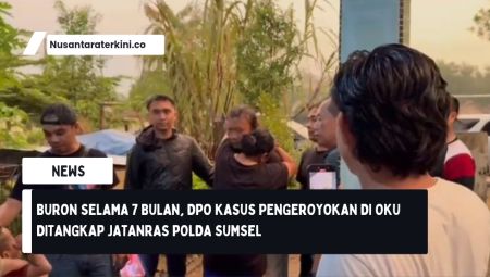 Buron Selama 7 Bulan, DPO Kasus Pengeroyokan di OKU Ditangkap Jatanras Polda Sumsel