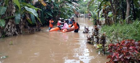 Banjir di OKU Meluas ke 9 Desa, 347 Rumah Warga Terendam