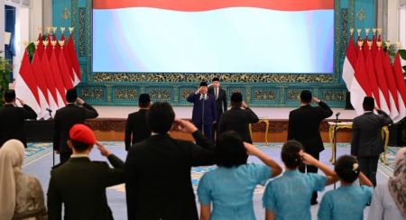 Prabowo Lantik Dudung Abdurachman Jadi KSP dan M Qodari Kepala Badan Komunikasi Pemerintah