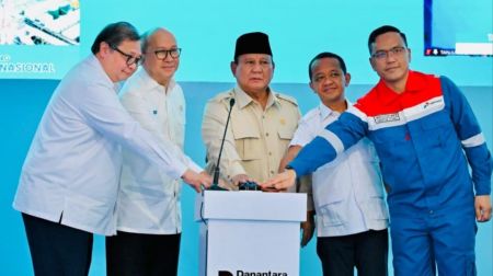 Prabowo Groundbreaking 13 Proyek Hilirisasi Tahap II Senilai Rp116 Triliun di Cilacap