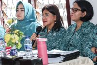 Ny Liswati Pantau Persiapan TP PKK Kelurahan Simarito: Lomba Bukan Cari Juara, Tapi Untuk Kesejahteraan Masyarakat