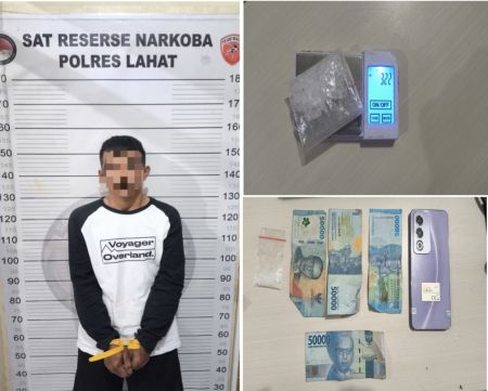 Polres Lahat Tangkap Sopir Diduga Edarkan Sabu