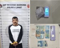 Polres Lahat Tangkap Sopir Diduga Edarkan Sabu