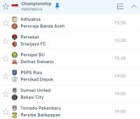 Jadwal Championship Hari Ini:  Persiraja dan Sriwijaya FC Berburu Poin Krusial di Laga Tandang