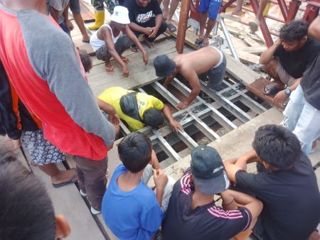 Pengendara Keluhkan Kondisi Jembatan Anggoli di Jalur Tapteng-Tapsel