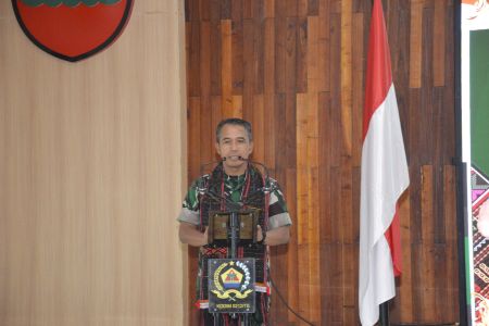 Kunker ke Kodim 0212/Tapsel, Danrem 023/KS : Jaga Nama Baik Kesatuan dan Keluarga