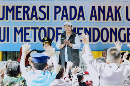 Hari Dongeng Sedunia, Ketua TP PKK Doreng Perang Dongeng Tingkatkan Literasi dan Numerasi Anak