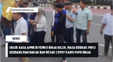 Unjuk Rasa APMB di Pemko Binjai Ricuh, Massa Dobrak Pintu Gerbang dan Bakar Ban Desak Copot Kadis PUPR Binjai