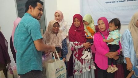 Dukung Program Pemerintah, PTPN IV Regional 6 Beri Bantuan Gizi Balita Selama Tiga Bulan di Langsa