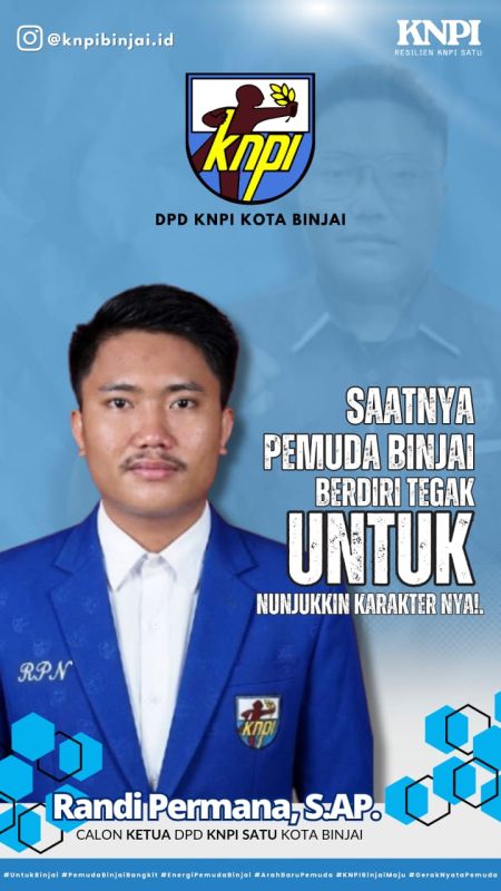Apresiasi Kebijakan Wali Kota Binjai, Calon Ketua DPD KNPI Binjai Randi Permana: Solusi PKL Lebih Humanis dan Berkelanjutan