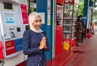 Peringati Hari Kartini, SPBU COCO Medan Tampil Anggun dengan Kebaya dan Batik