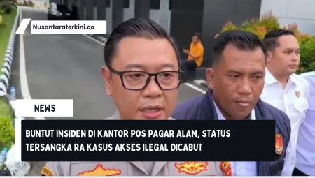Buntut Insiden di Kantor Pos Pagar Alam, Status Tersangka RA Kasus Akses Ilegal Dicabut