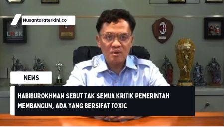 Habiburokhman Sebut tak Semua Kritik Pemerintah Membangun, Ada yang Bersifat Toxic
