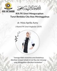 Muncul Dugaan Bullying, IKA FK Unsri Minta Kemenkes Investigasi Kematian Dokter MAA
