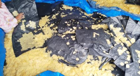 Mengintip Kesibukan Sentra Industri Opak Ubi di Kecamatan Biru-Biru Deliserdang