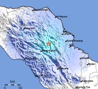 Gempa M 4,5 Guncang Gayo Lues, Terasa hingga Blangkejeren