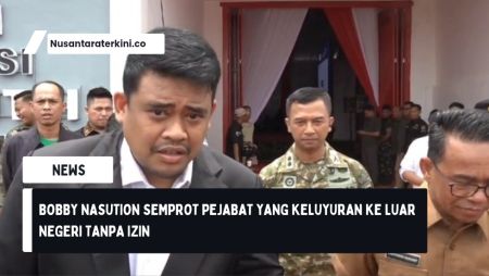 Bobby Nasution Semprot Pejabat yang Keluyuran ke Luar Negeri Tanpa Izin