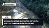 Warga Gunung Meranti, Keluhkan Puluhan Tahun tak Tersentuh Pembangunan Infrastruktur Jalan