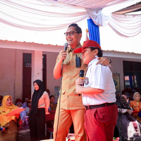 SDN 066654 Terima Bantuan dari Yayasan di Korsel, Proses Belajar Kembali Aktif usai Terdampak Banjir