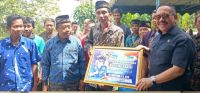 Sartono Hutomo Salurkan Bantuan Infrastruktur dan Dukung Penguatan UMKM